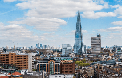 Skyline Panorama auf die Stadt London