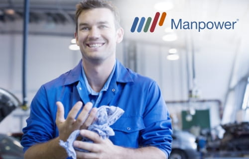 Monteur in Fabrikhalle / Manpower