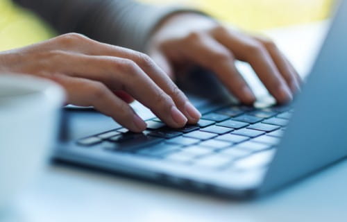 Dateneingabe über die Tastatur