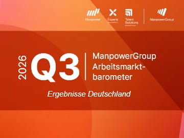 ManpowerGroup Arbeitsmarktbarometer MEOS Q3-2026 DE