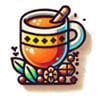 Eine Tasse Chai Tee