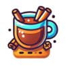 Eine Tasse Zimt Tee